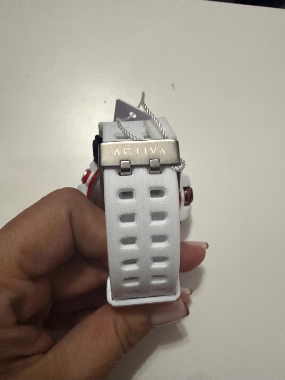 Activa X Invicta Digital Men's Watch - 56mm, White ACW8020-012